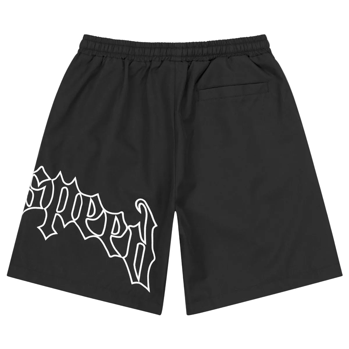 Godspeed OG Logo Nylon Shorts 'Black/White'
