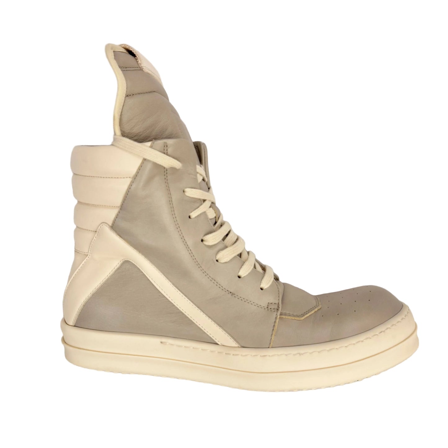 Rick Owens Lido Geobasket Pearl Milk (Pre-Owned)