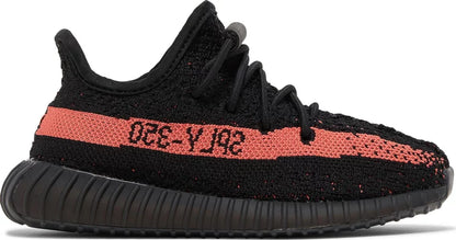 adidas Yeezy Boost 350 V2 Core Black Red (Infants)