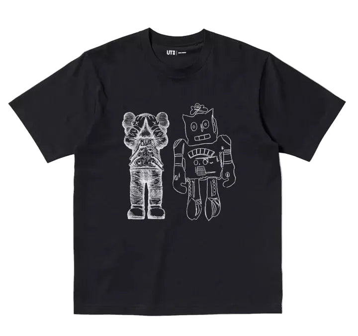 KAWS x Uniqlo Warhol UT Graphic T-Shirt 'Black'