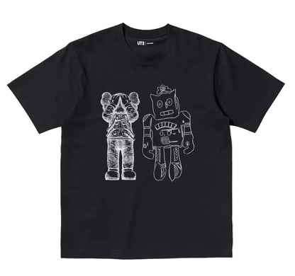 KAWS x Uniqlo Warhol UT Graphic T-Shirt 'Black'