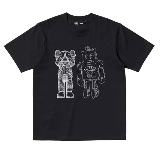 KAWS x Uniqlo Warhol UT Graphic T-Shirt 'Black'