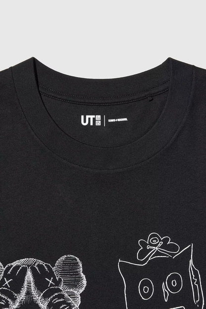 KAWS x Uniqlo Warhol UT Graphic T-Shirt 'Black'