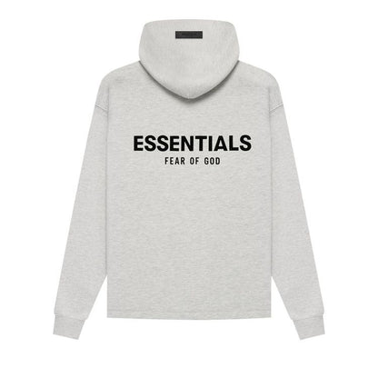 Fear of God Essentials Relaxed Hoodie 'Light Oatmeal'
