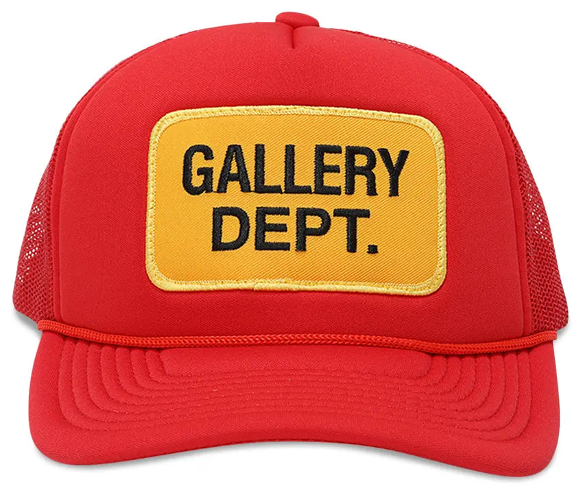 Gallery Dept. Souvenir Trucker Hat 'Red'