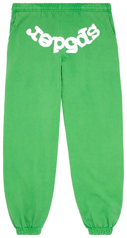 Sp5der Classic Sweatpant 'Slime Green'