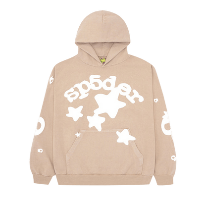 Sp5der Beluga Hoodie 'Sand'