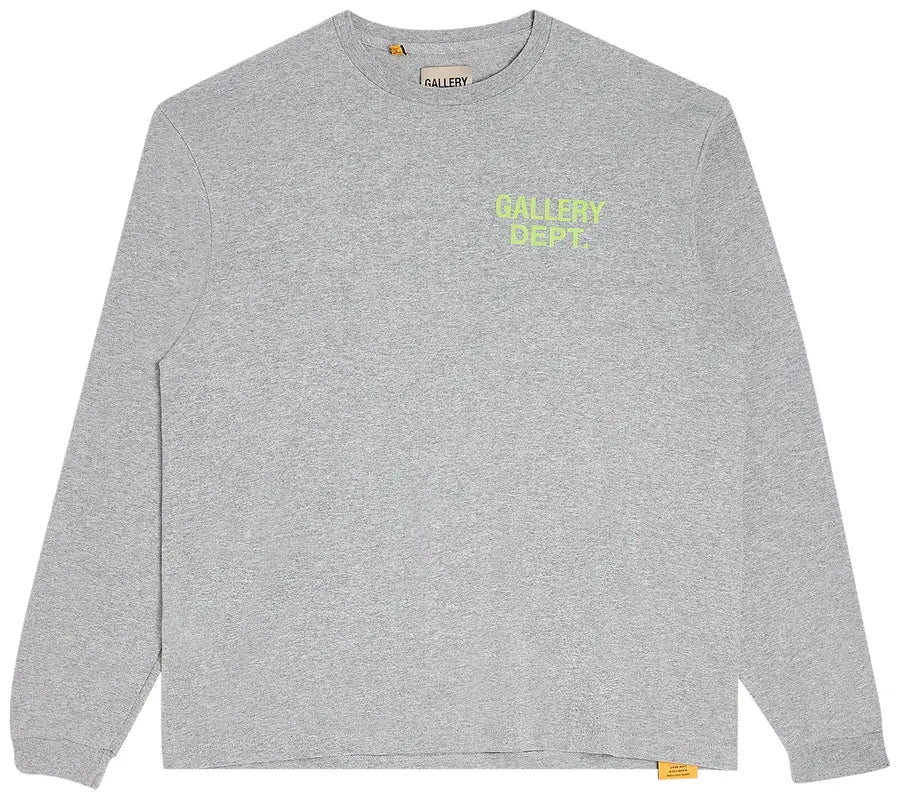Gallery Dept. Souvenir Long-Sleeve T-Shirt 'Heather Grey'