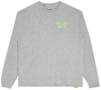 Gallery Dept. Souvenir Long-Sleeve T-Shirt 'Heather Grey'