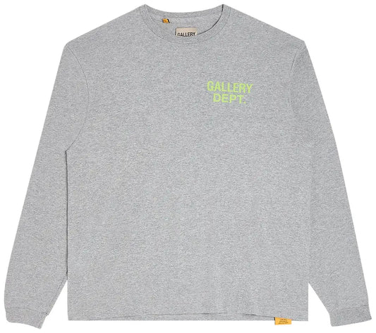 Gallery Dept. Souvenir Long-Sleeve T-Shirt 'Heather Grey'