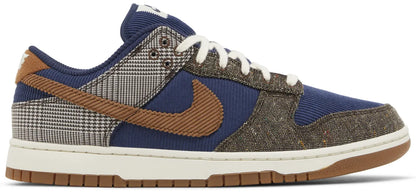 Nike Dunk Low Tweed Midnight Navy Corduroy