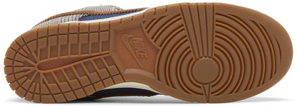 Nike Dunk Low Tweed Midnight Navy Corduroy