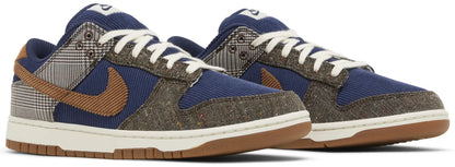 Nike Dunk Low Tweed Midnight Navy Corduroy