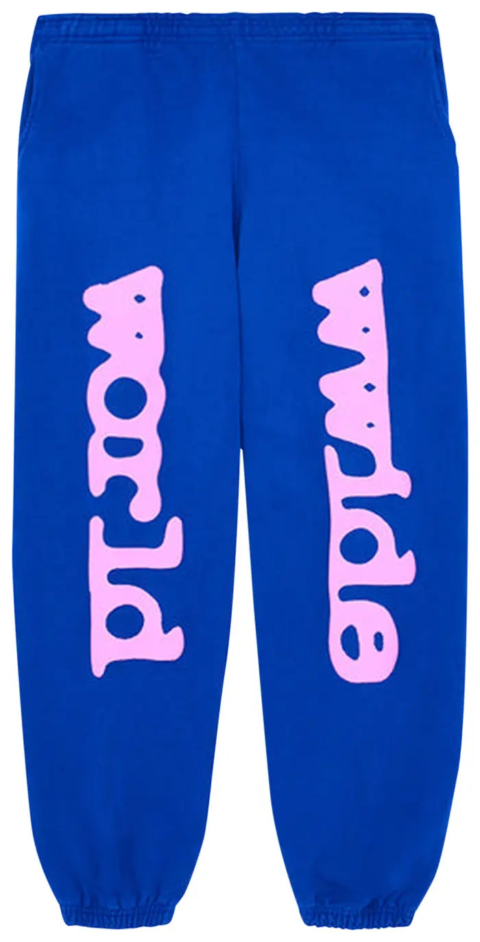 Sp5der Beluga Sweatpants 'Blue'