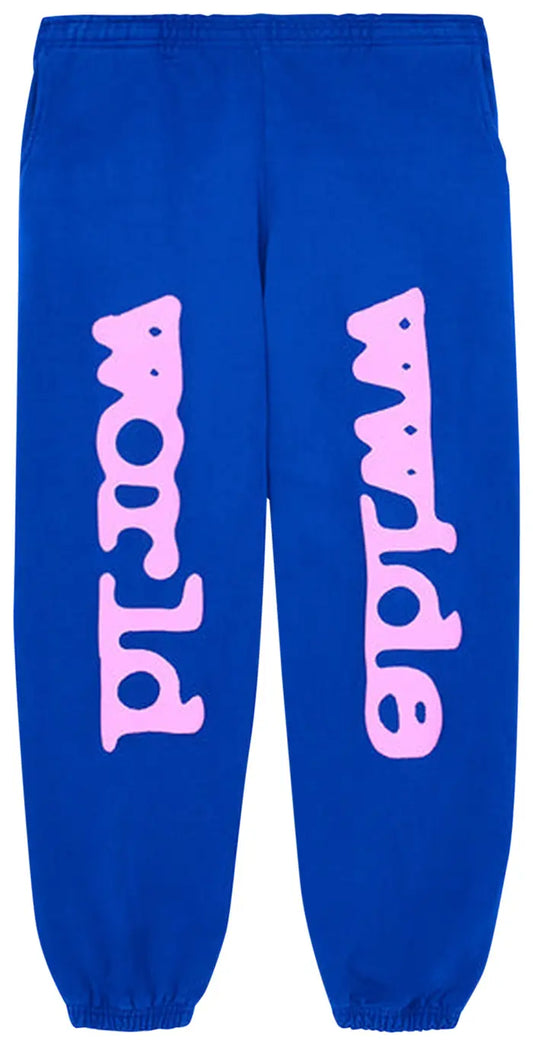 Sp5der Beluga Sweatpants 'Blue'