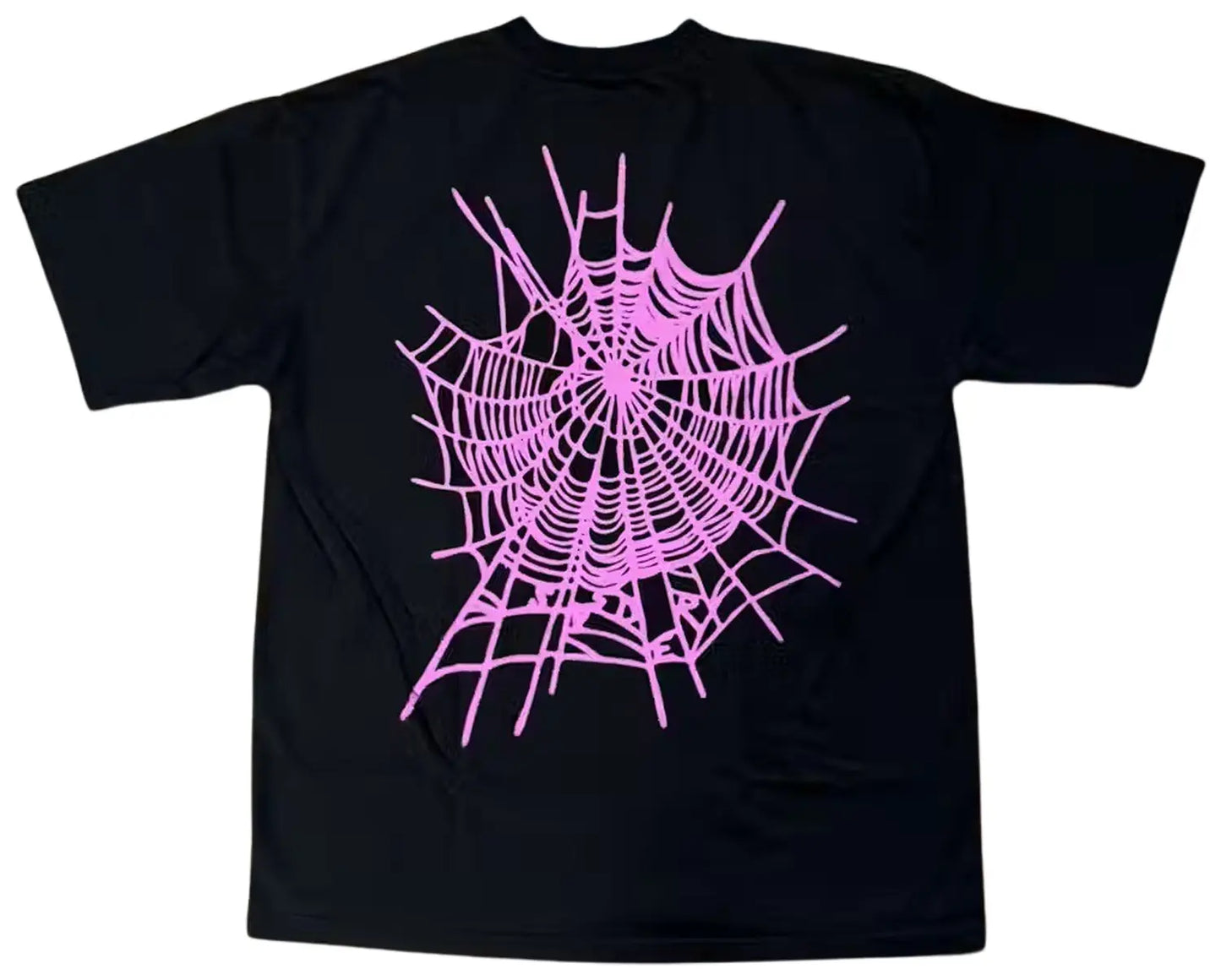 Sp5der Web Tee 'Black/Pink'