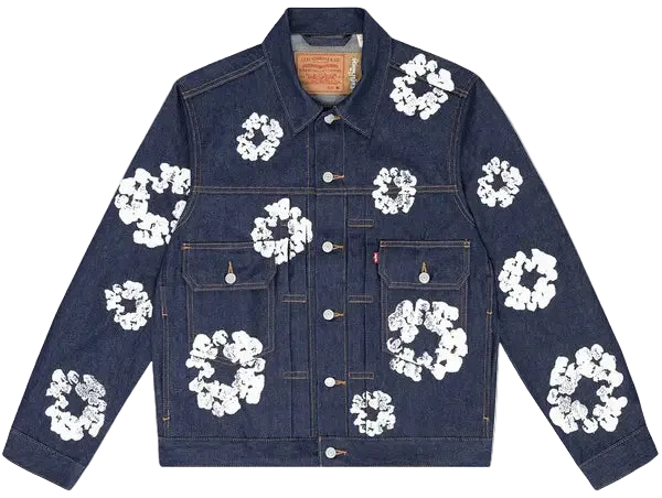 Denim Tears Type II All Over Wreath Jacket 'Raw'