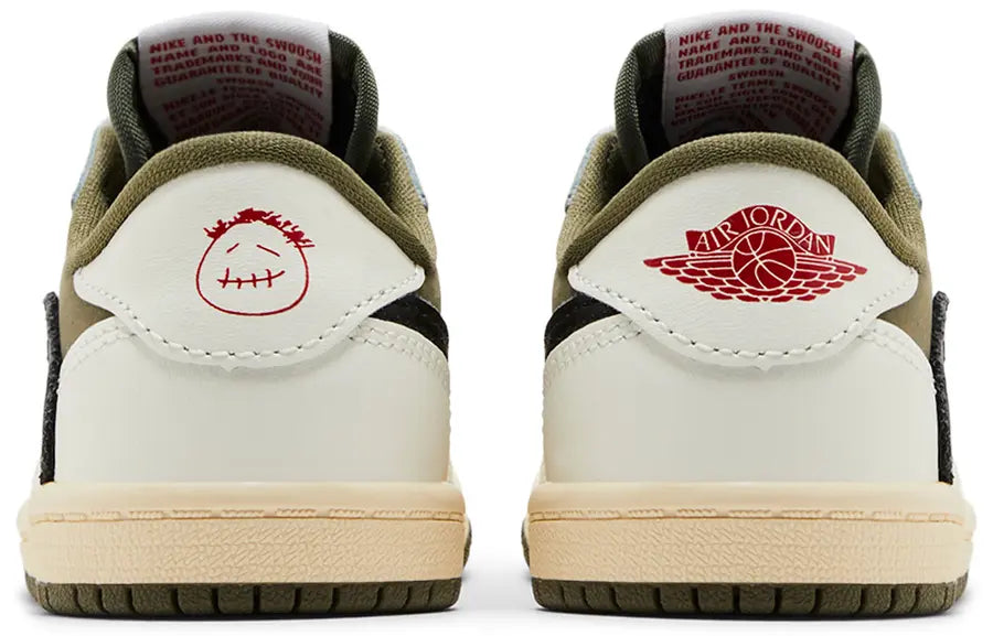 Jordan 1 Retro Low OG SP Travis Scott Terciopelo Marrón (TD)