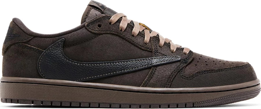 Jordan 1 Retro Low OG SP Travis Scott Terciopelo Marrón