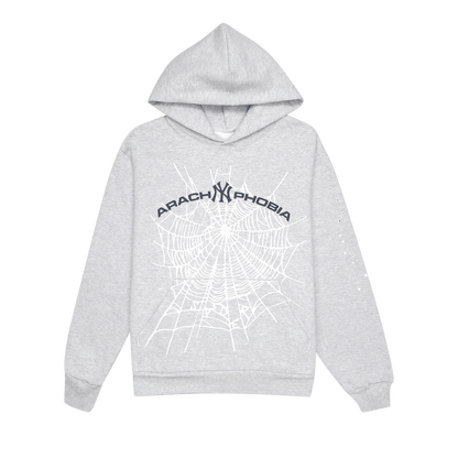 Sp5der Arach NY Phobia Hoodie 'Ash Grey'