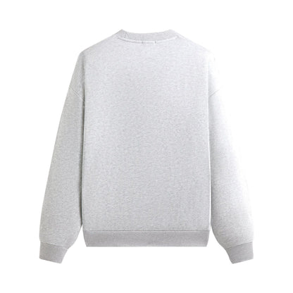 Kith x Batman Bats Vintage Nelson Crewneck Light Heather Grey