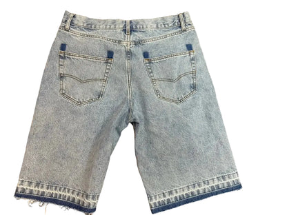 Lost Intricacy Blue Denim Shorts