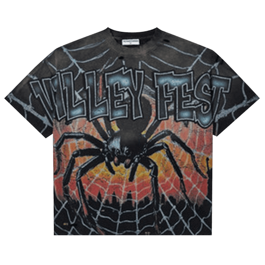 Vale Forever Valley Fest Spider Tee 'Black'