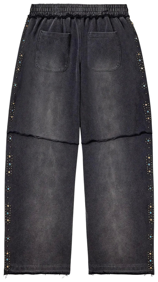 Vale Forever 'Skittles' Black Sweats