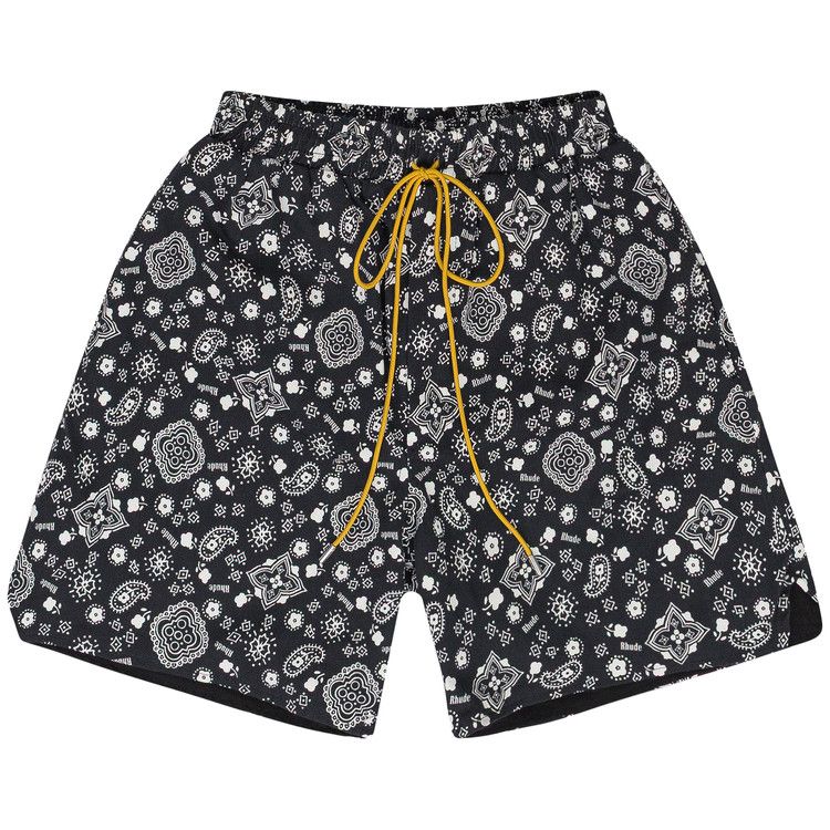 Rhude Bandana Shorts 'Grey'