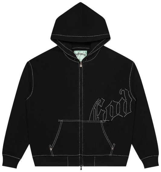 Godspeed OG Logo Sweatsuit Stitched (Black/White)