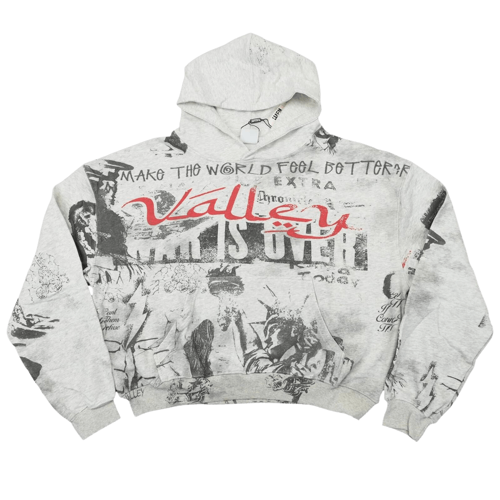 Vale Forever Mural Hoodie 'Grey'