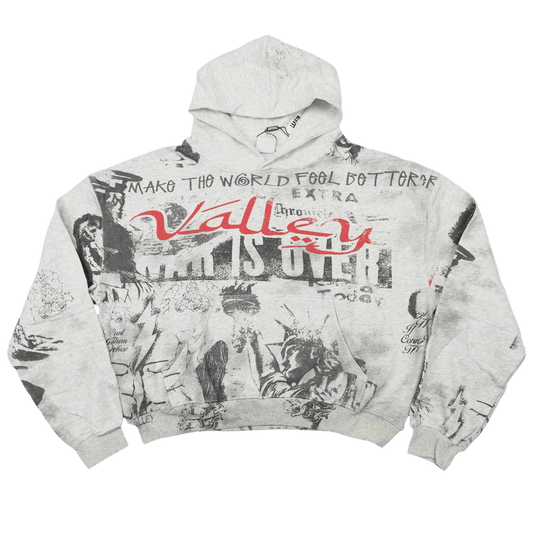 Vale Forever Mural Hoodie 'Grey'