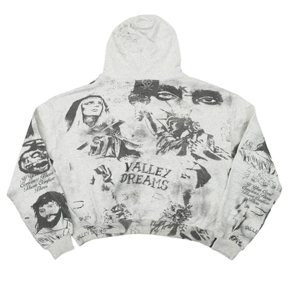 Vale Forever Mural Hoodie 'Grey'
