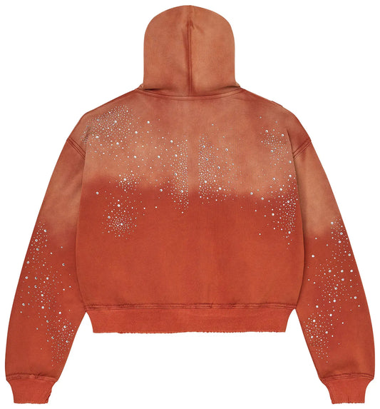 Vale Forever Classico Zip Up Hoodie 'Orange'