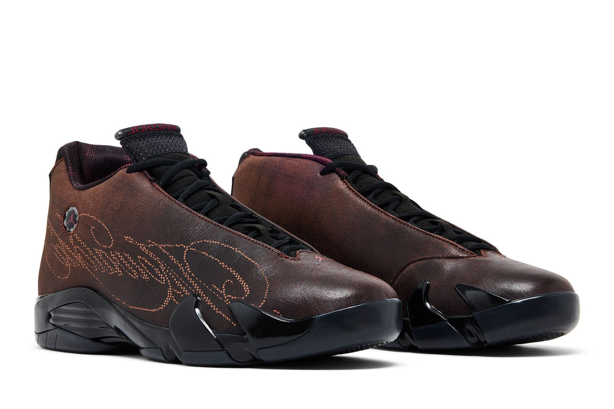 Jordan 14 Retro Mowalola Burnt Red