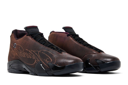 Jordan 14 Retro Mowalola Burnt Red