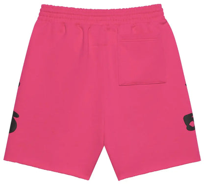 Sp5der Beluga Sweat Shorts 'Pink'