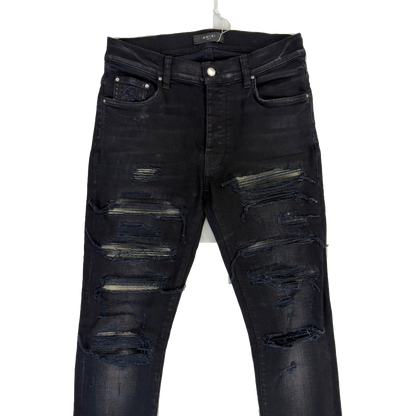 Amiri Thrasher crystal-embellished Jeans ‘Black’ (Pre-Owned)