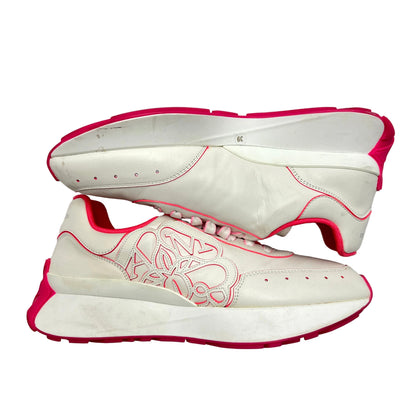 Alexander McQueen Sprint Runner
White Fuchsia Pink (Women's) (Pre-owned)
