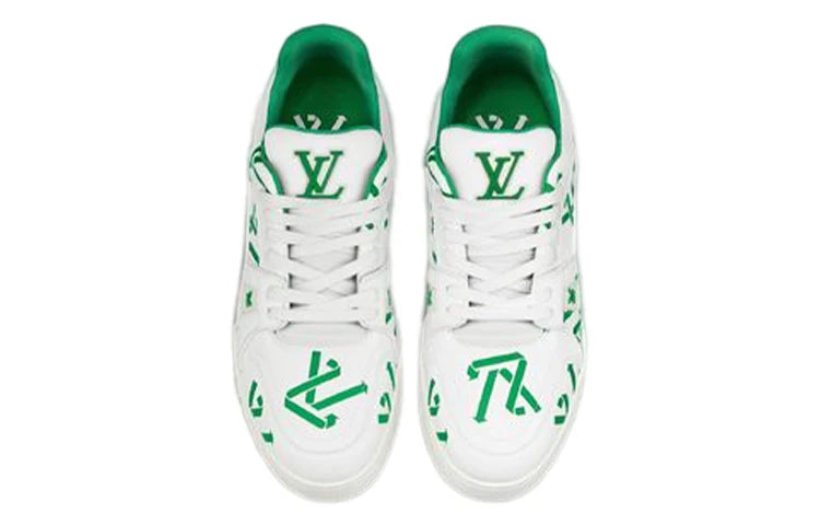 Louis Vuitton LV Trainer Sneakers 'White/Green'