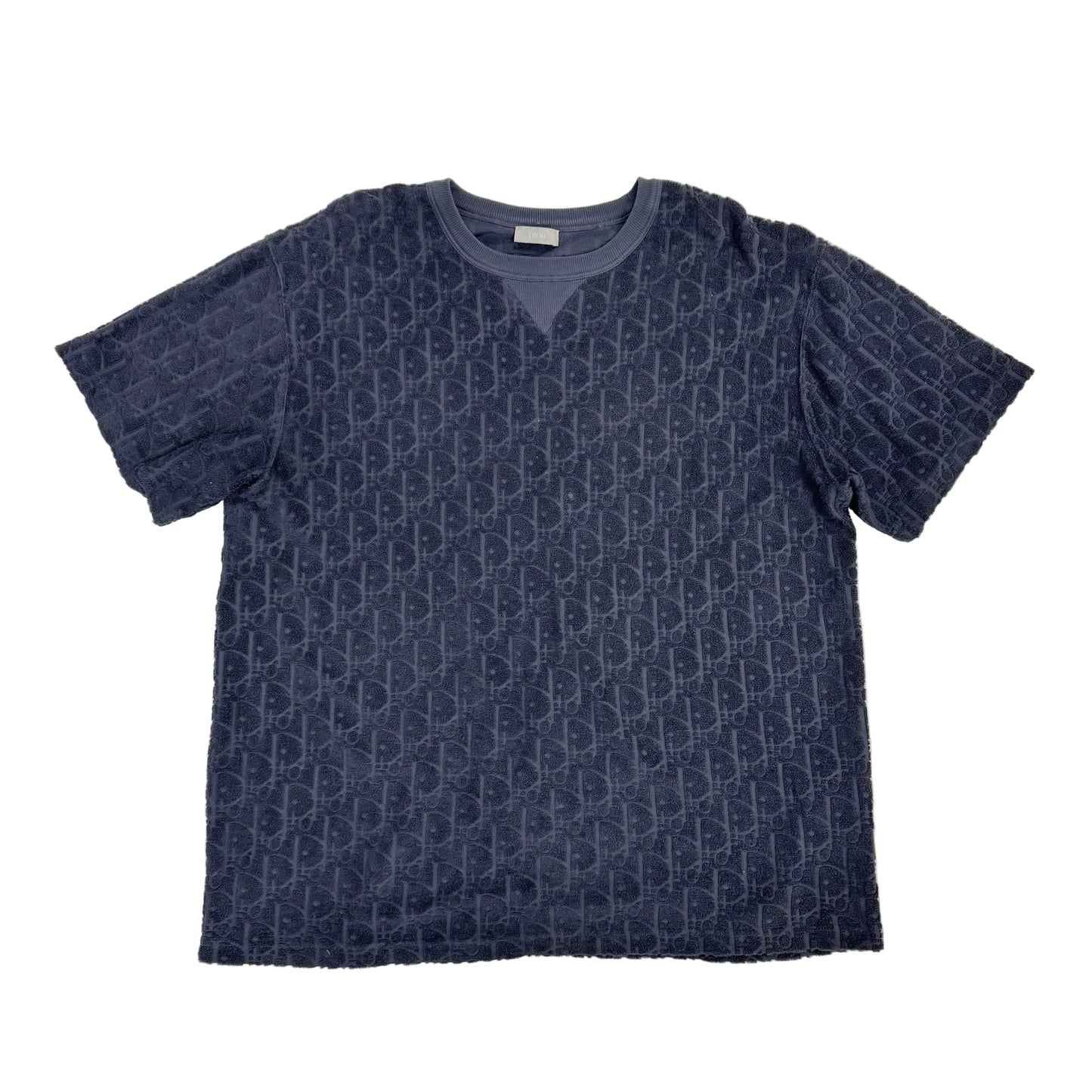 Dior Homme Oblique Towel Monogram T-Shirt (Pre-Owned)
