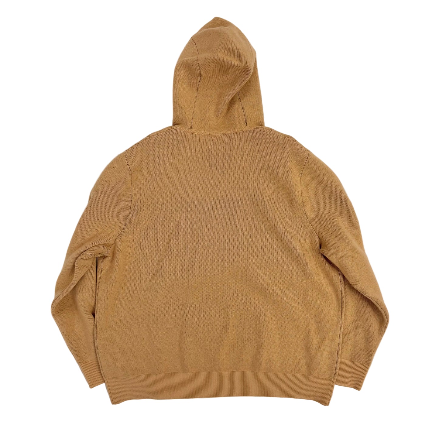 Burberry Laurel Logo Hooded Knit ‘Camel’ (Pre-Owned)