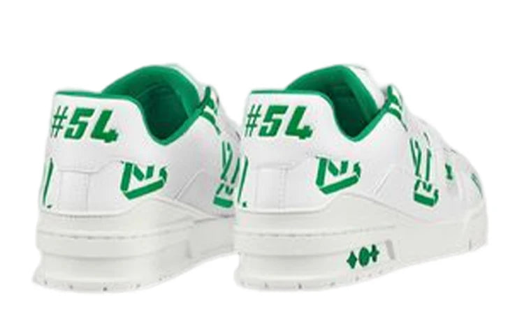 Louis Vuitton LV Trainer Sneakers 'White/Green'