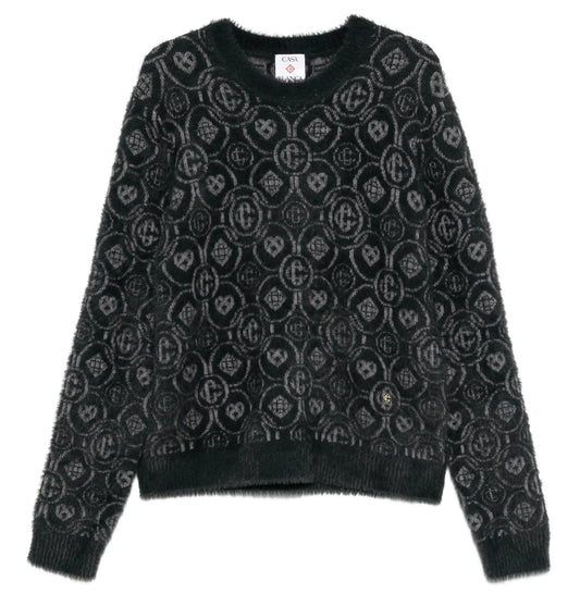 Casablanca Monogram Crew-Neck Sweater *UNDER RETAIL*