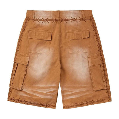Vale Forever Livewire Jorts Brown Stylish Denim Shorts