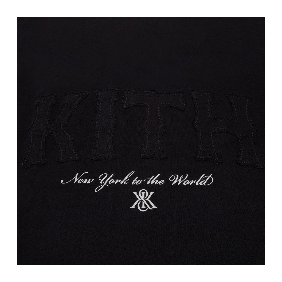 Kith Arched Logo Black T-Shirt