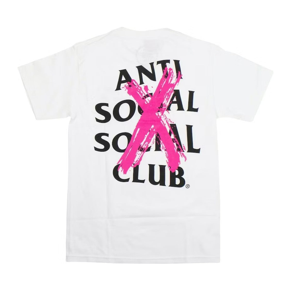 Anti Social Social Club Canceled White/Pink Tee
