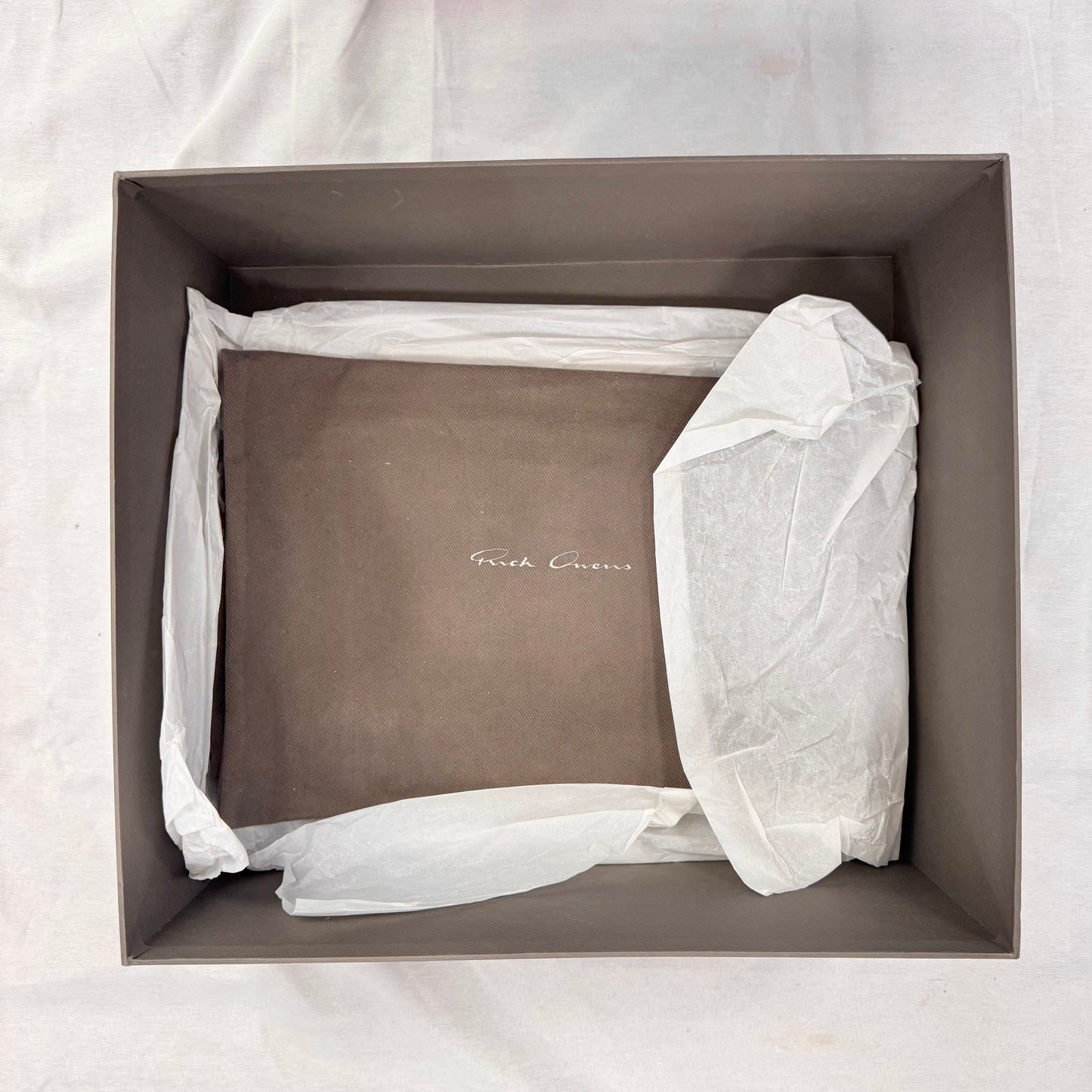 Rick Owens Lido Geobasket Pearl Milk (Pre-Owned)