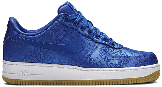 CLOT x Nike Air Force 1 PRM Royal Silk