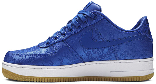 CLOT x Nike Air Force 1 PRM Royal Silk